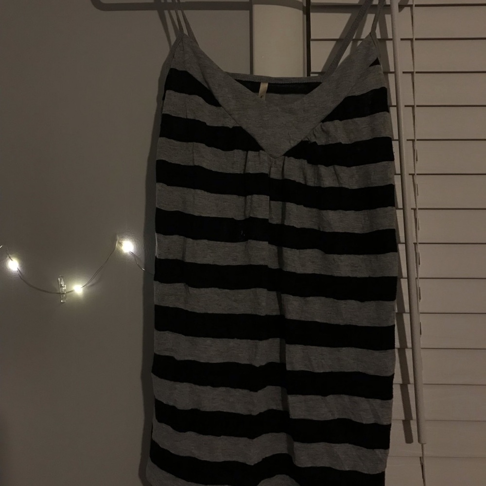 Striped Flowy Tank